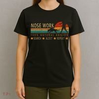 Nosework Dog Sport Training Nose Work Scent Work For Dogs T-Shirt thumb 4