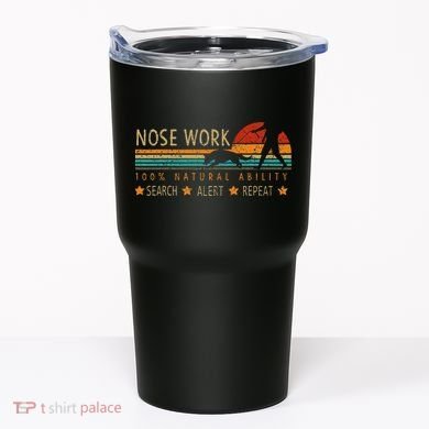 Nosework Dog Sport Training Nose Work Scent Work For Dogs Tumbler