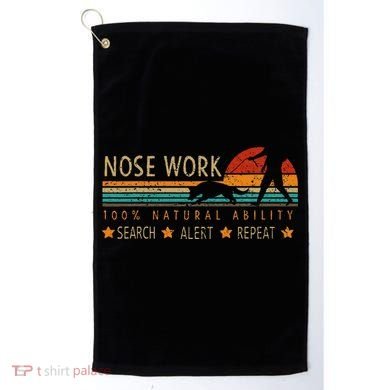 Nosework Dog Sport Training Nose Work Scent Work For Dogs Golf Towel