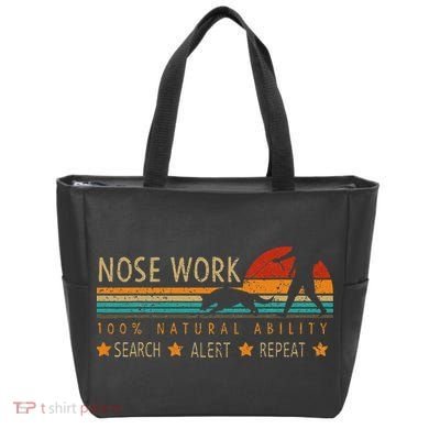 Nosework Dog Sport Training Nose Work Scent Work For Dogs Tote Bag