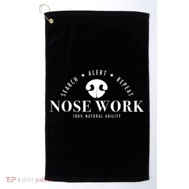 Nosework Dog Sport Training Nose Work Scent Work For Dogs Golf Towel