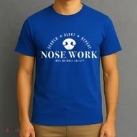 Nosework Dog Sport Training Nose Work Scent Work For Dogs T-Shirt thumb 3