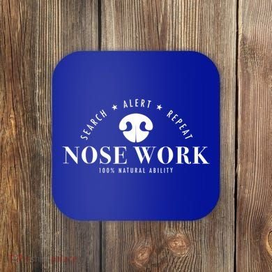 Nosework Dog Sport Training Nose Work Scent Work For Dogs Coaster