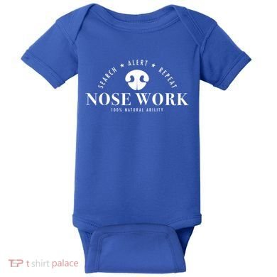 Nosework Dog Sport Training Nose Work Scent Work For Dogs Baby Bodysuit