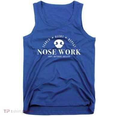 Nosework Dog Sport Training Nose Work Scent Work For Dogs Tank Top
