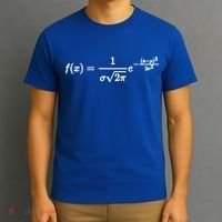Normal Distribution Statistics Probablity Data Analyst Joke Meaningful Gift T-Shirt thumb 3