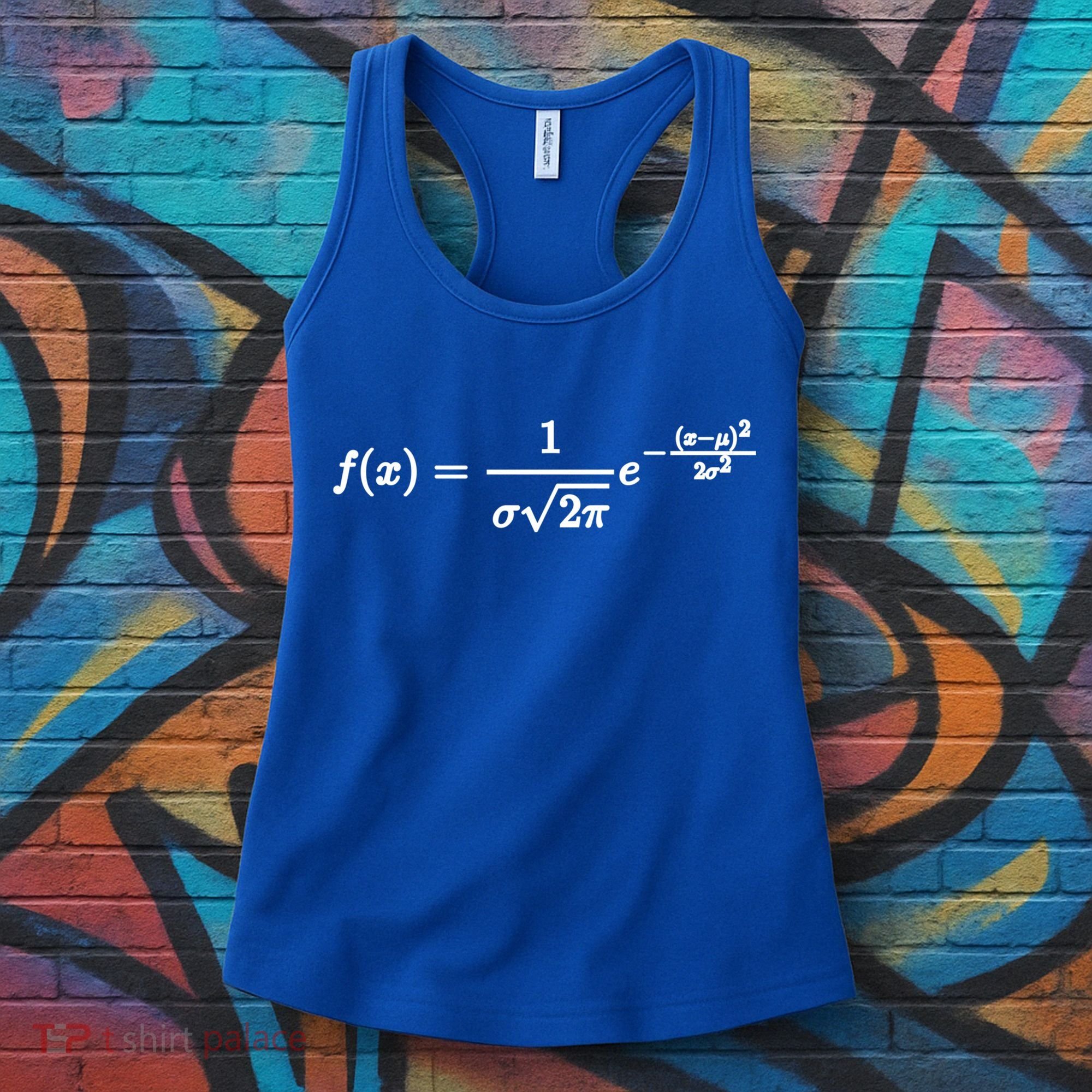 Normal Distribution Statistics Probablity Data Analyst Joke Meaningful Gift Women's Tank Top
