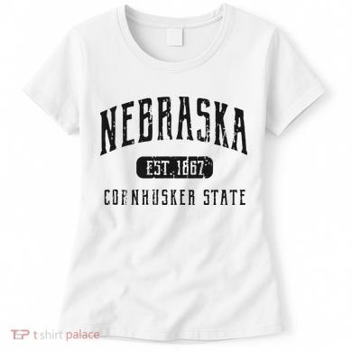 Nebraska Distressed Sports Design Women's T-Shirt
