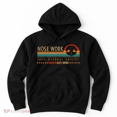 Nosework Dog Sport Training Nose Work Scent Work For Dogs Hoodie