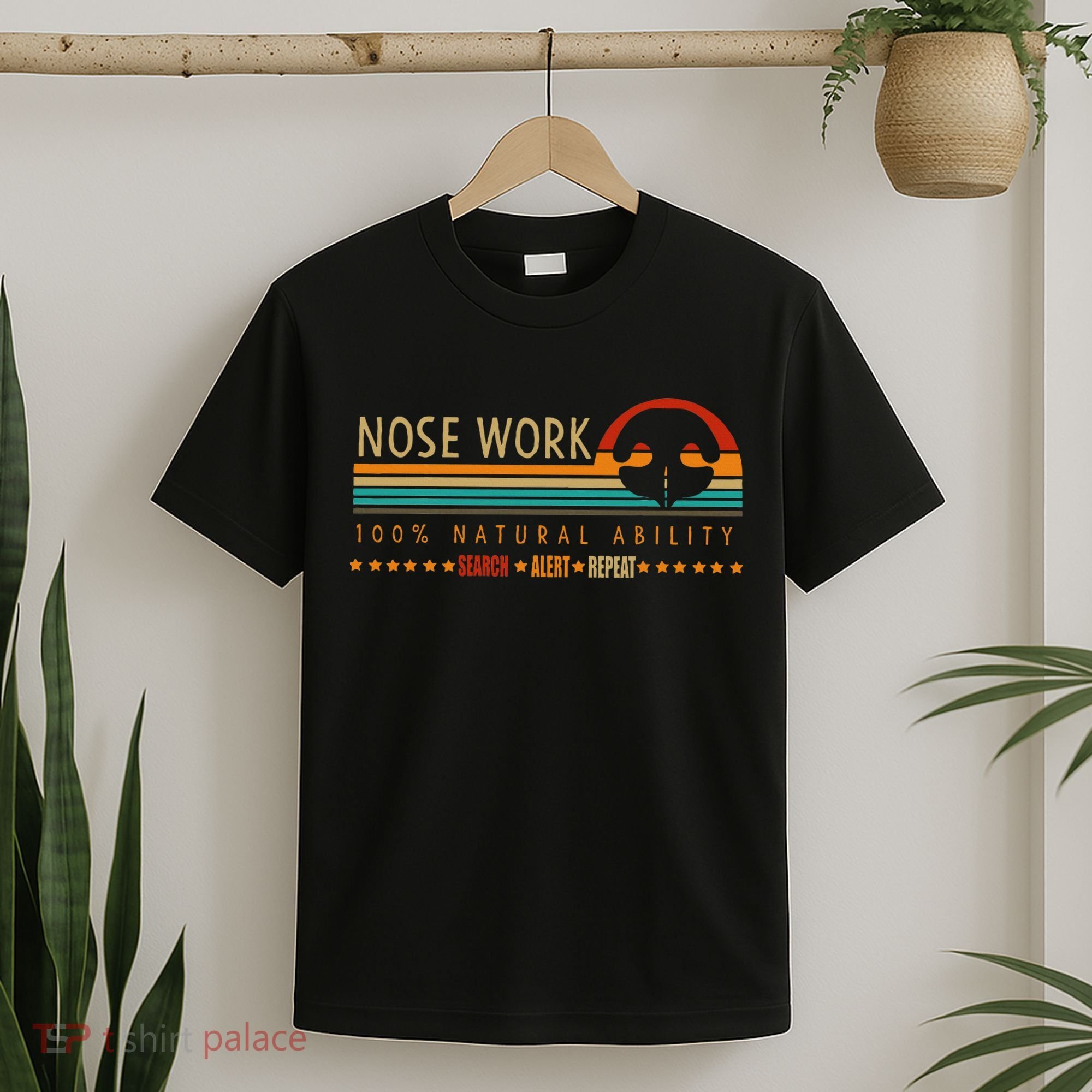 Nosework Dog Sport Training Nose Work Scent Work For Dogs T-Shirt