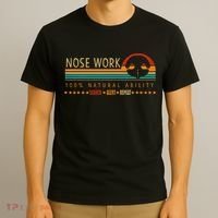 Nosework Dog Sport Training Nose Work Scent Work For Dogs T-Shirt thumb 3