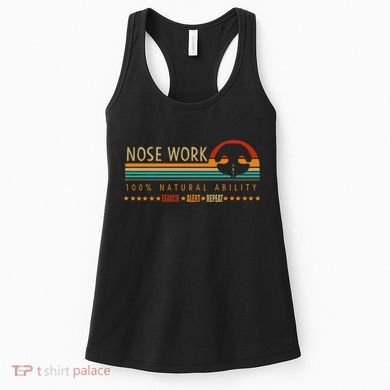 Nosework Dog Sport Training Nose Work Scent Work For Dogs Women's Tank Top