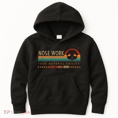 Nosework Dog Sport Training Nose Work Scent Work For Dogs Kids Hoodie