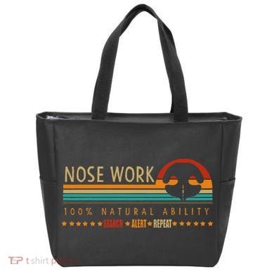 Nosework Dog Sport Training Nose Work Scent Work For Dogs Tote Bag