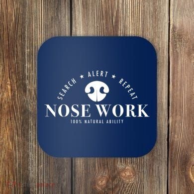 Nosework Dog Sport Training Nose Work Scent Work For Dogs Coaster