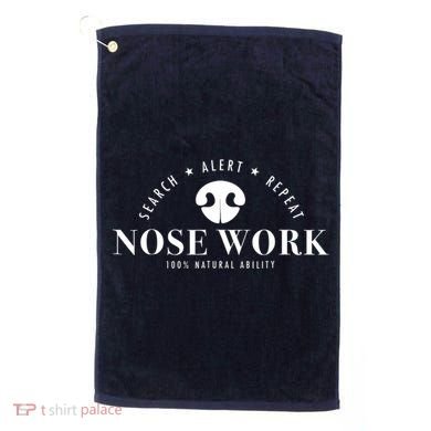 Nosework Dog Sport Training Nose Work Scent Work For Dogs Golf Towel