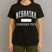Nebraska Distressed Sports T-Shirt thumb 4