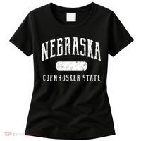 Nebraska Distressed Sports Women's T-Shirt thumb 0