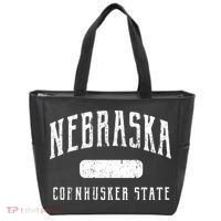 Nebraska Distressed Sports Tote Bag thumb 0
