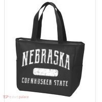 Nebraska Distressed Sports Tote Bag thumb 3