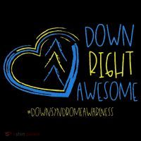 National Down Syndrome Awareness Month Down Right Awesome Ornament thumb 1