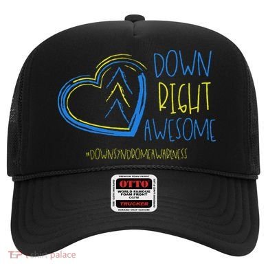 National Down Syndrome Awareness Month Down Right Awesome Hat