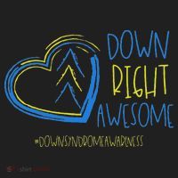 National Down Syndrome Awareness Month Down Right Awesome Hat thumb 2