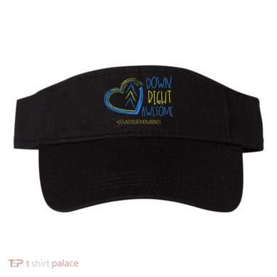 National Down Syndrome Awareness Month Down Right Awesome Visor