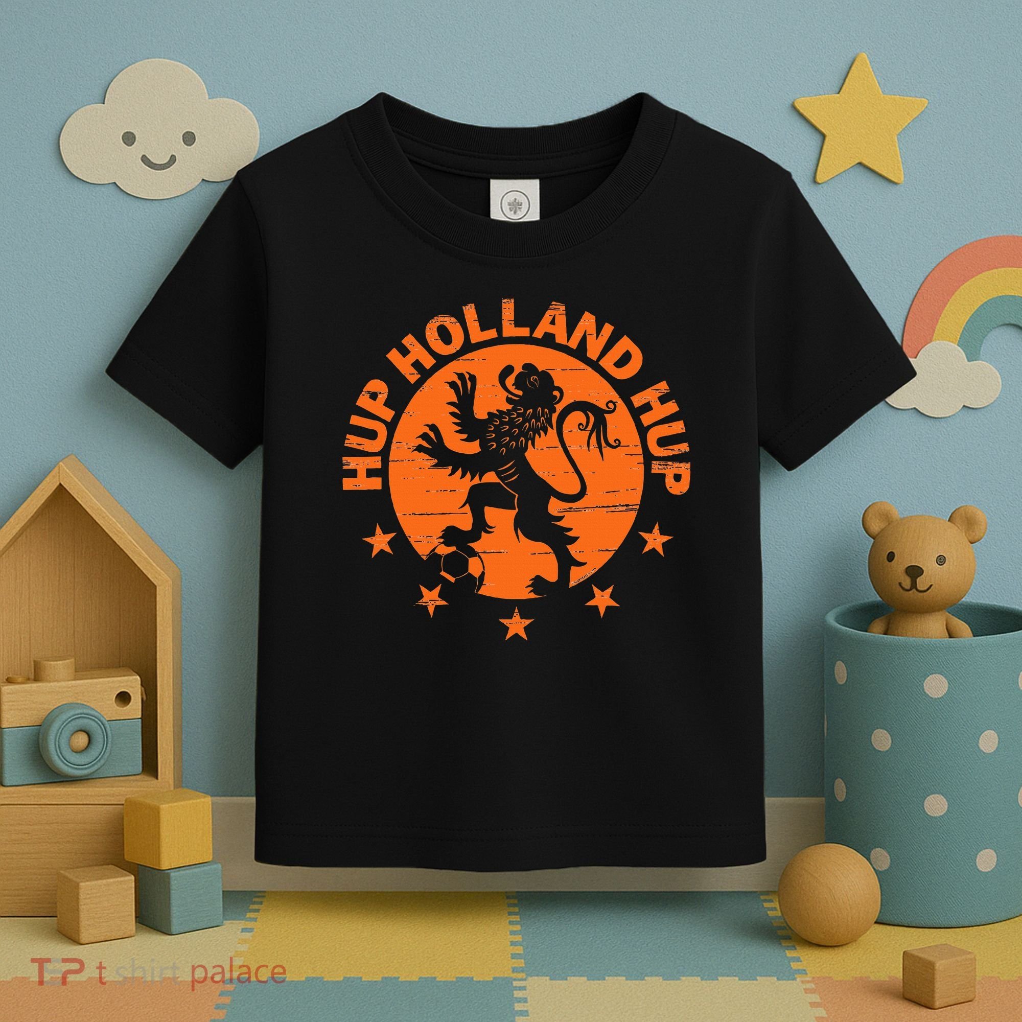 Netherlands Dutch Soccer Hup Holland Oranje Toddler T-Shirt