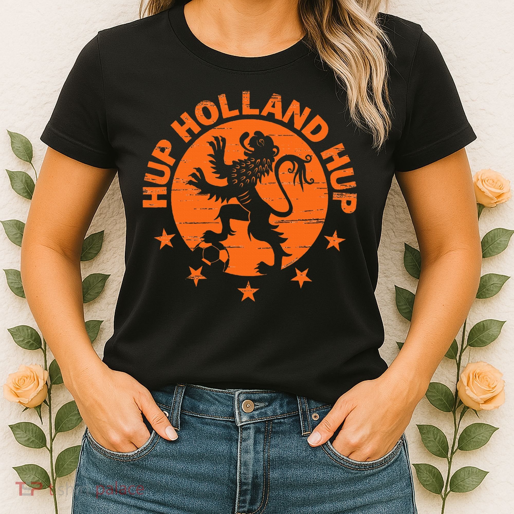Netherlands Dutch Soccer Hup Holland Oranje Women's T-Shirt