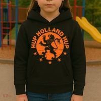 Netherlands Dutch Soccer Hup Holland Oranje Kids Hoodie thumb 3