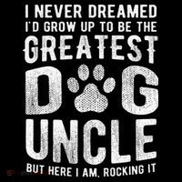 Never Dreamed To Be Greatest Dog Uncle Funny Gift Coffee Mug thumb 5