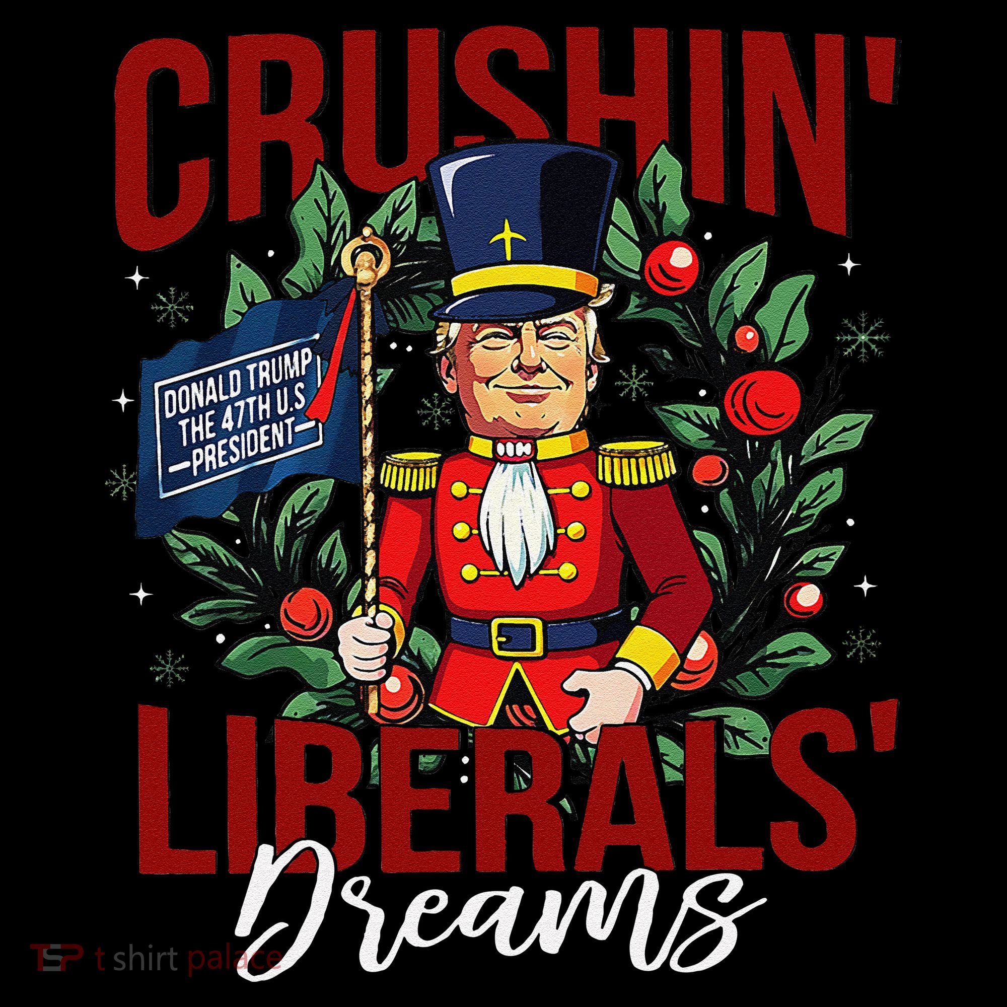 Nutcracker Donald Trump The 47th President Funny Humor Xmas Coffee Mug