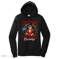 Nutcracker Donald Trump The 47th President Funny Humor Xmas Women's Hoodie thumb 0