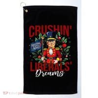 Nutcracker Donald Trump The 47th President Funny Humor Xmas Golf Towel thumb 0