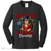Nutcracker Donald Trump The 47th President Funny Humor Xmas Kids Long Sleeve Shirt thumb 0