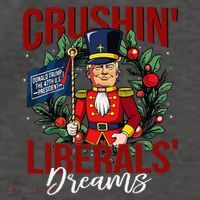 Nutcracker Donald Trump The 47th President Funny Humor Xmas Vector Backpack thumb 2