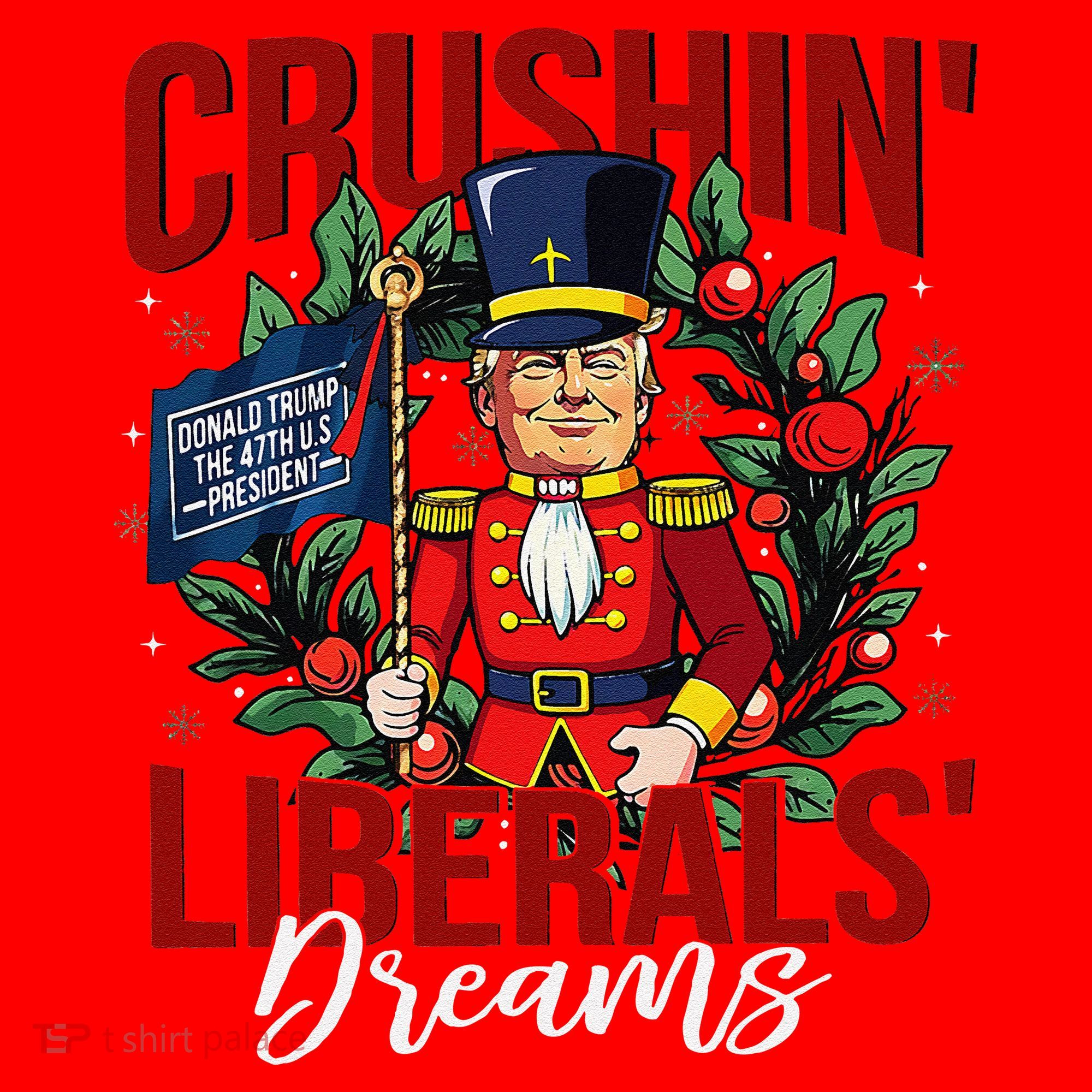 Nutcracker Donald Trump The 47th President Funny Humor Xmas Santa Hat
