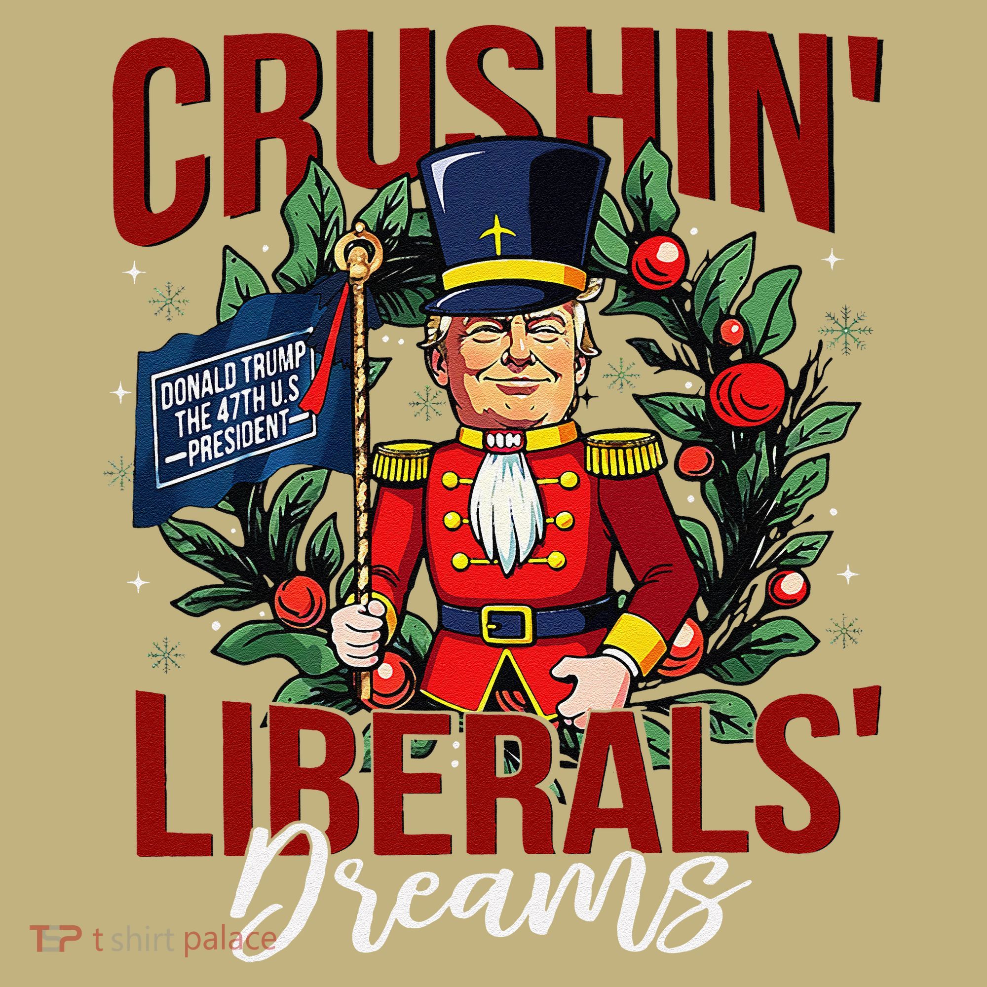 Nutcracker Donald Trump The 47th President Funny Humor Xmas Hoodie