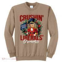 Nutcracker Donald Trump The 47th President Funny Humor Xmas Sweatshirt thumb 0