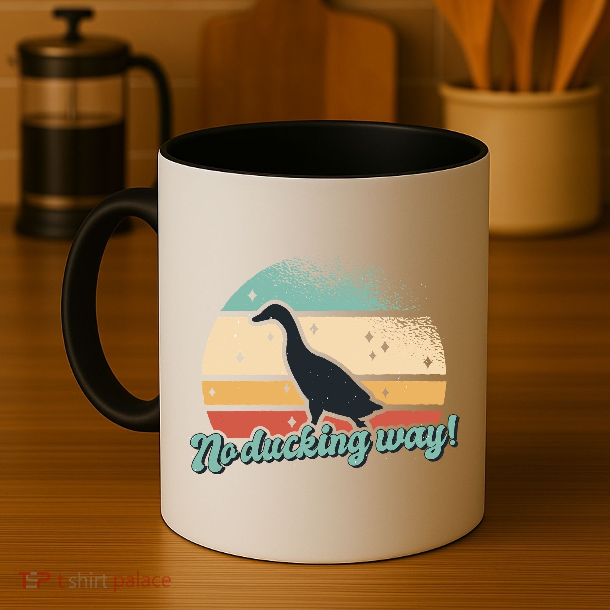 No Ducking Way Funny Duck Coffee Mug