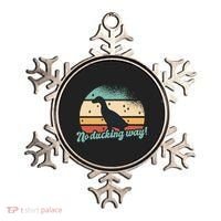 No Ducking Way Funny Duck Ornament thumb 0
