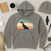 No Ducking Way Funny Duck Hoodie thumb 3