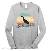 No Ducking Way Funny Duck Long Sleeve Shirt thumb 0