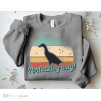 No Ducking Way Funny Duck Sweatshirt thumb 2