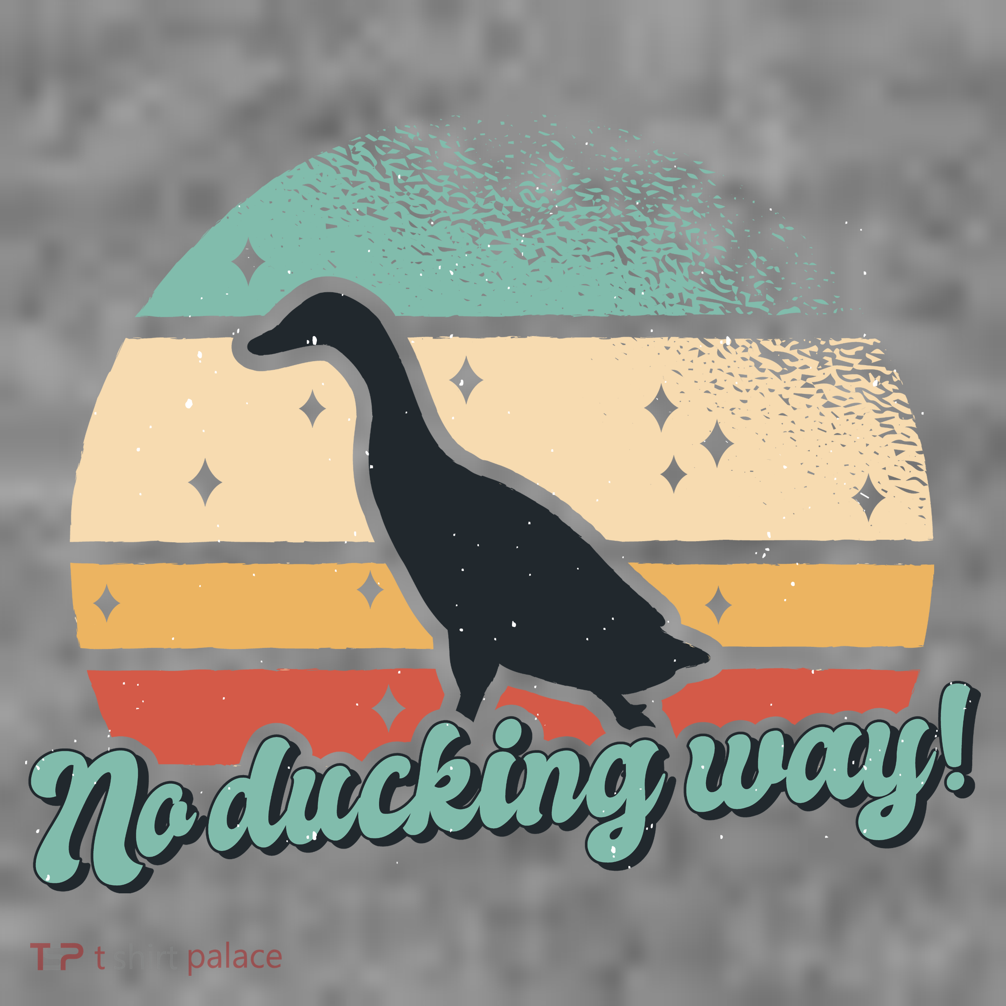 No Ducking Way Funny Duck Women's Hoodie