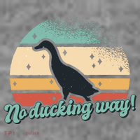 No Ducking Way Funny Duck Women's Tank Top thumb 5