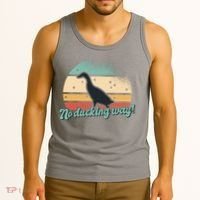 No Ducking Way Funny Duck Tank Top thumb 3