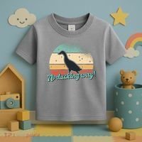 No Ducking Way Funny Duck Toddler T-Shirt thumb 3