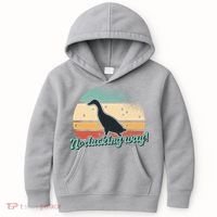 No Ducking Way Funny Duck Kids Hoodie thumb 0